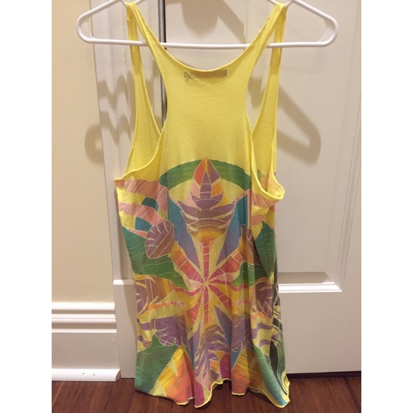 Zebra/Abstract Printed Tank Top - Picture 2 of 5